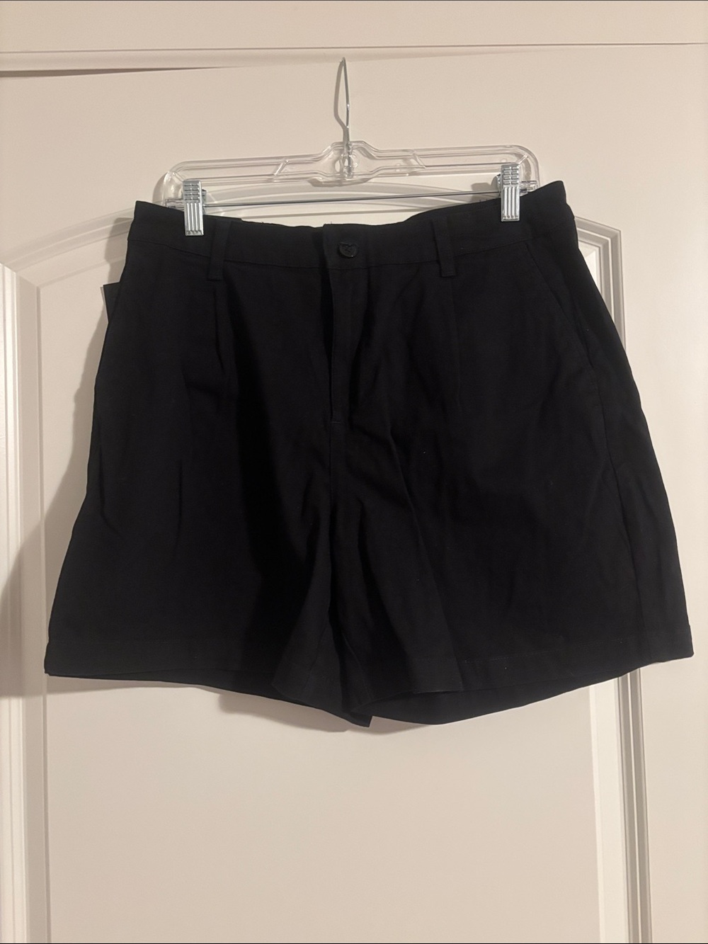 Banana Republic Black Tailored Bermuda Shorts